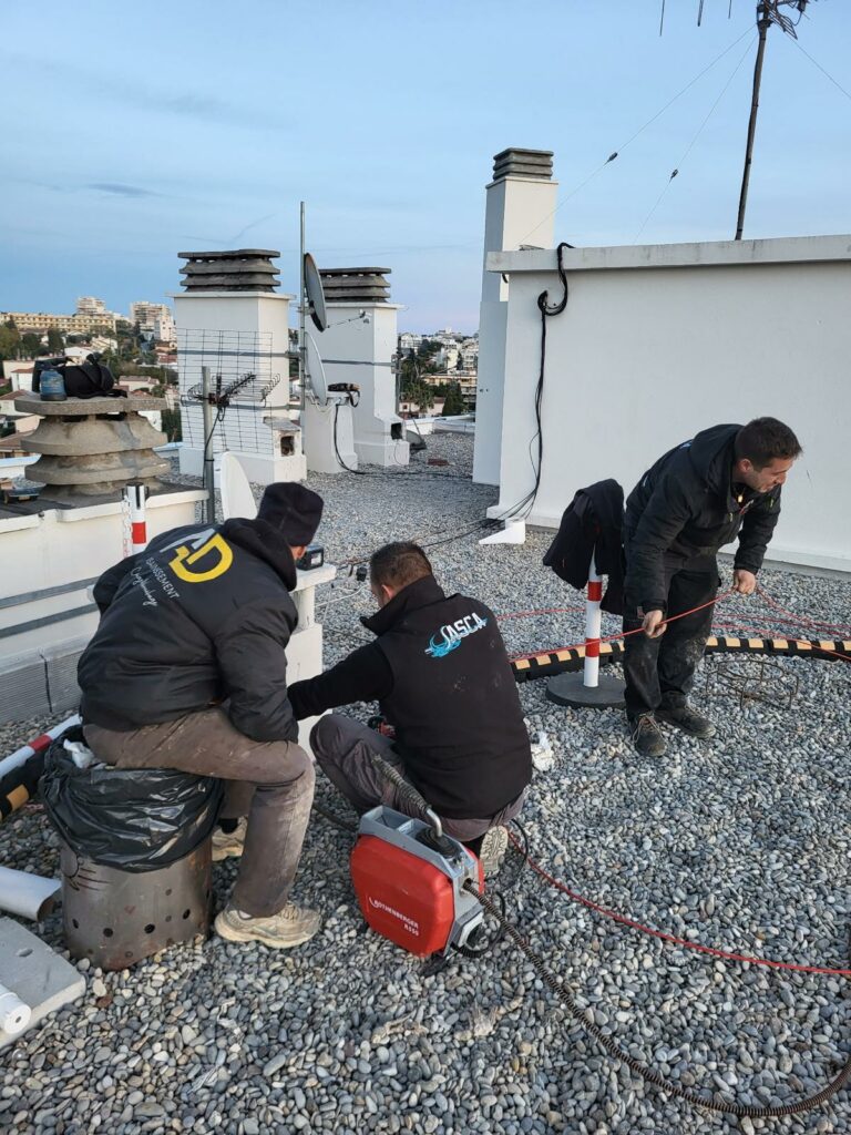 chemisage de canalisation à Villeneuve-Loubet